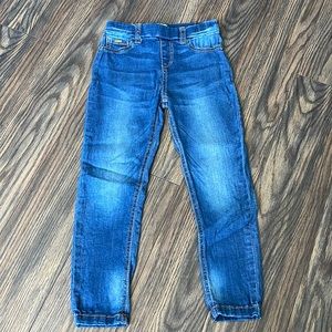 Mayoral denim legging jeans, size 4